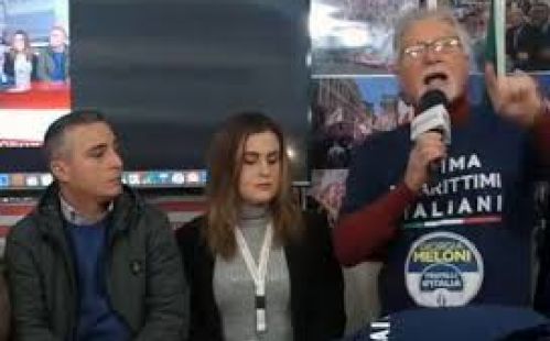 Rivellini: “Giorgia Meloni, Fratelli d’Italia ed io manteniamo gli impegni. E i marittimi italiani ci ringraziano”